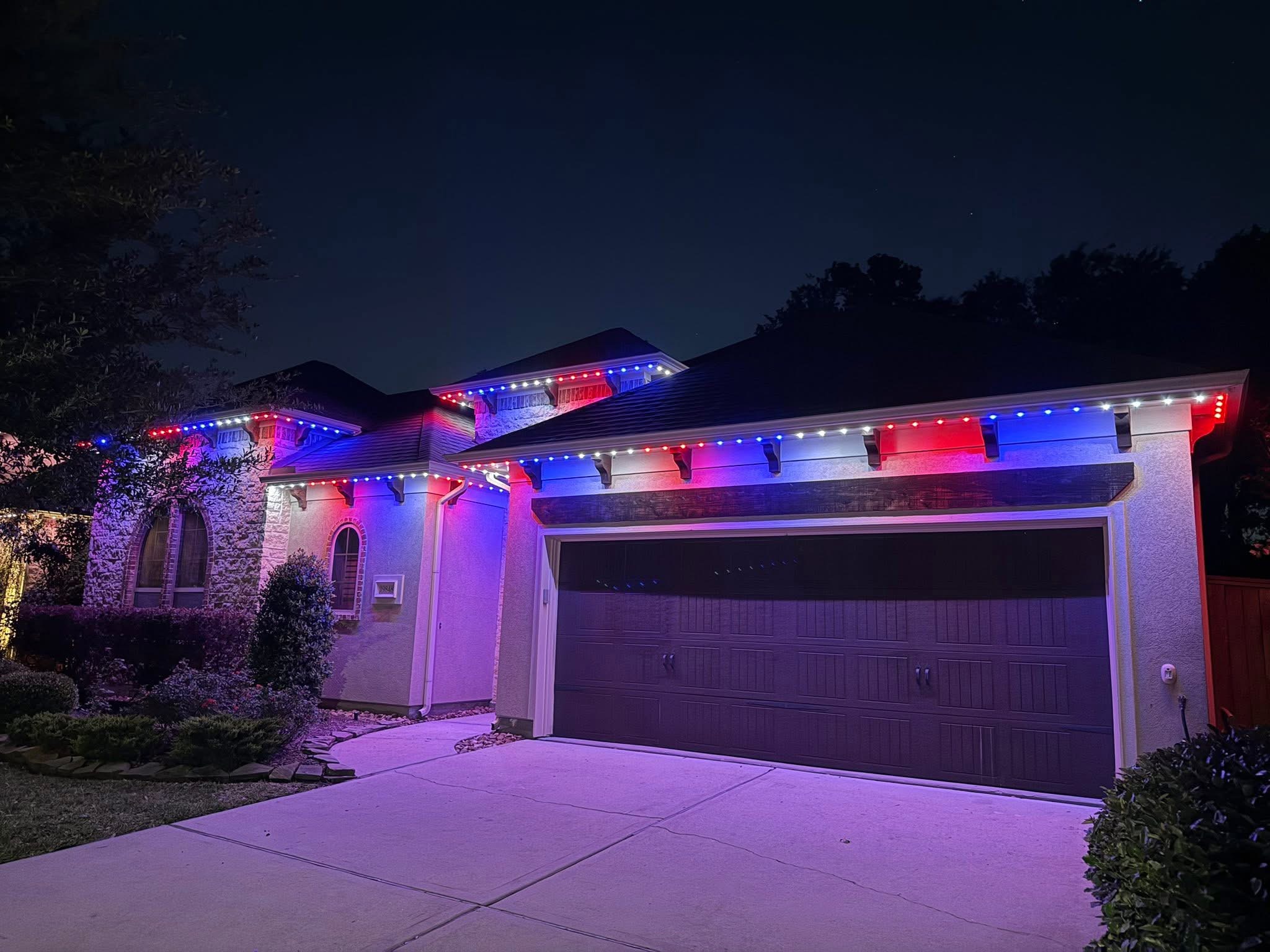 Liquori's Lighting & Design — holiday lighting display